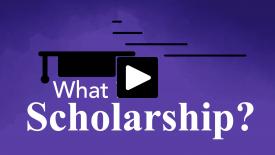 What is a scholarship?