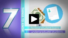 A Minute to Learn It - Federal Direct Student Loans for Undergrads